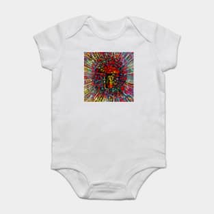 Colorful Mushroom Baby Bodysuit